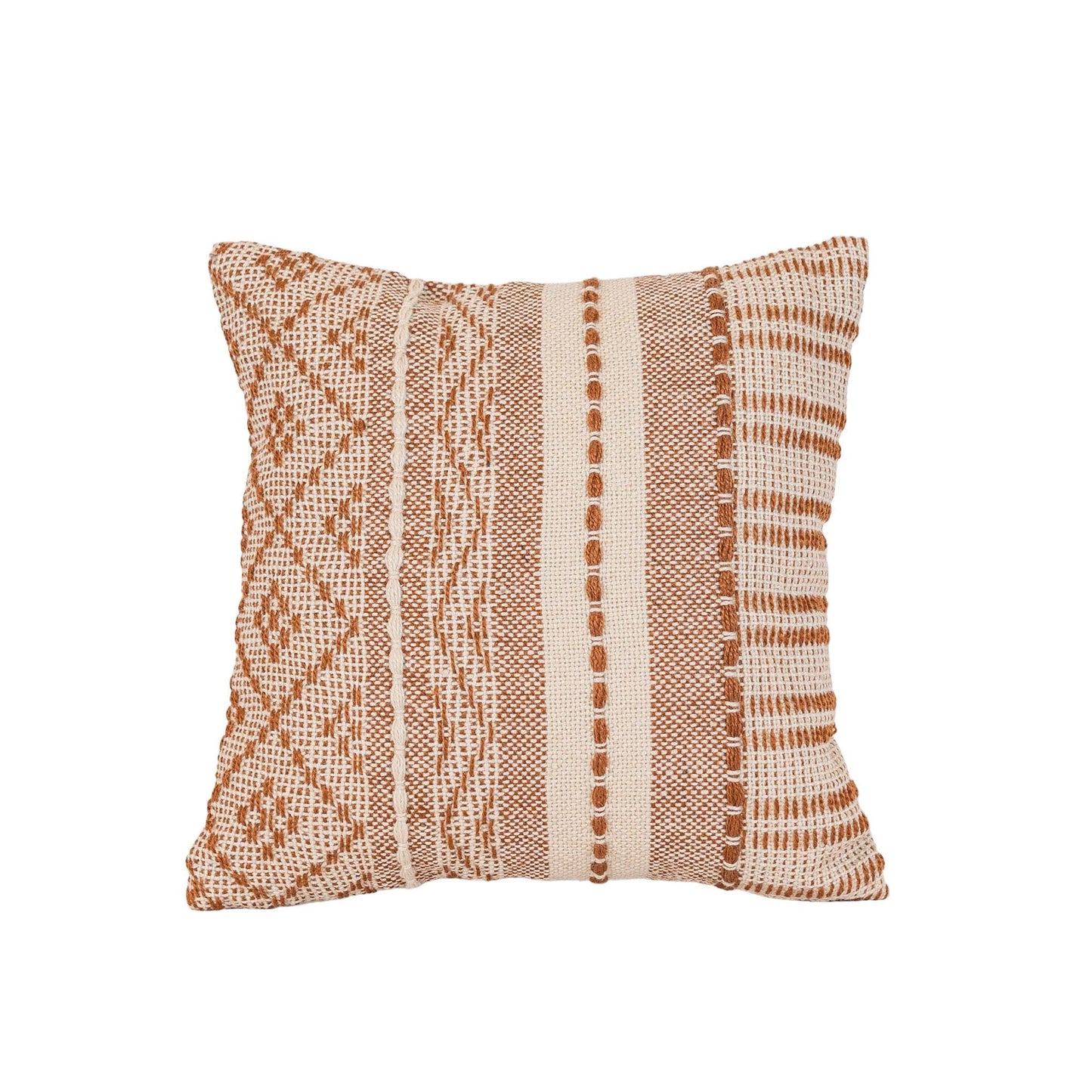 18x18 Emiliano Outdoor Pillow Brown