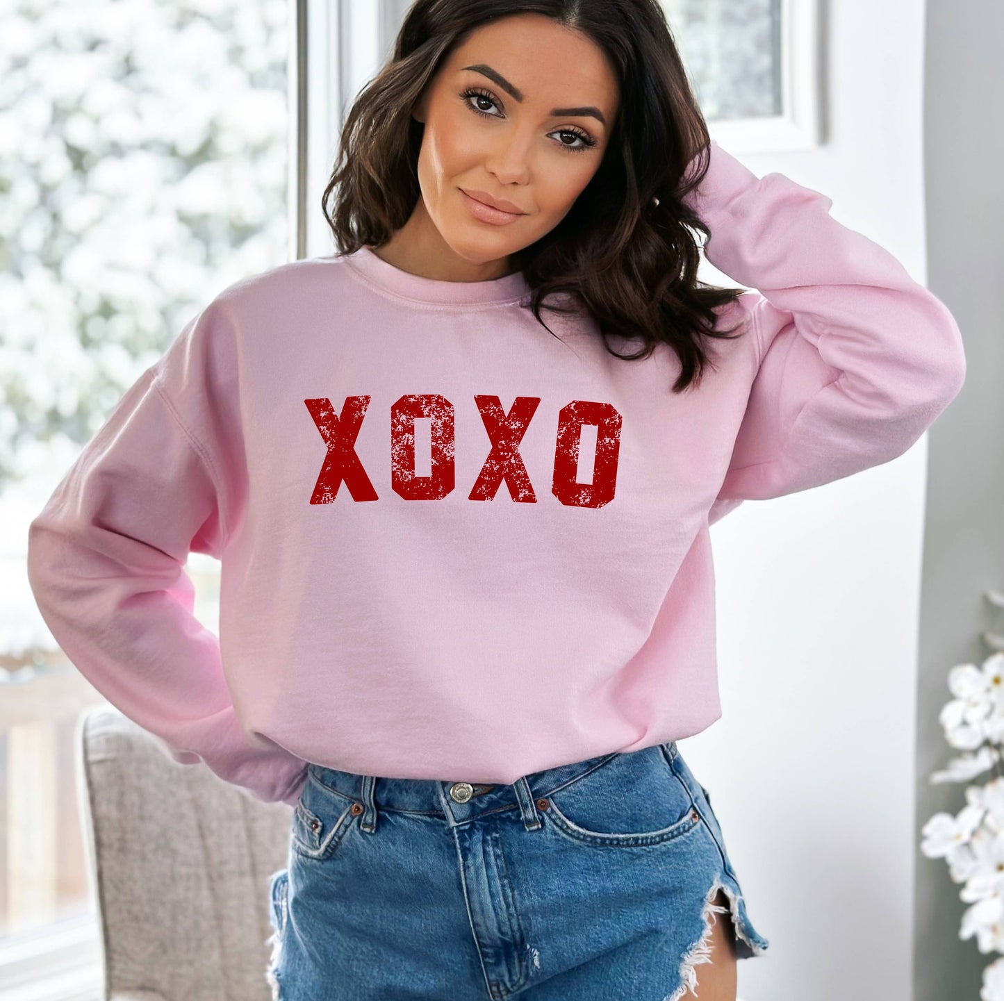 Valentine's Sweatshirt - XOXO Shirt - Valentine's Shirt