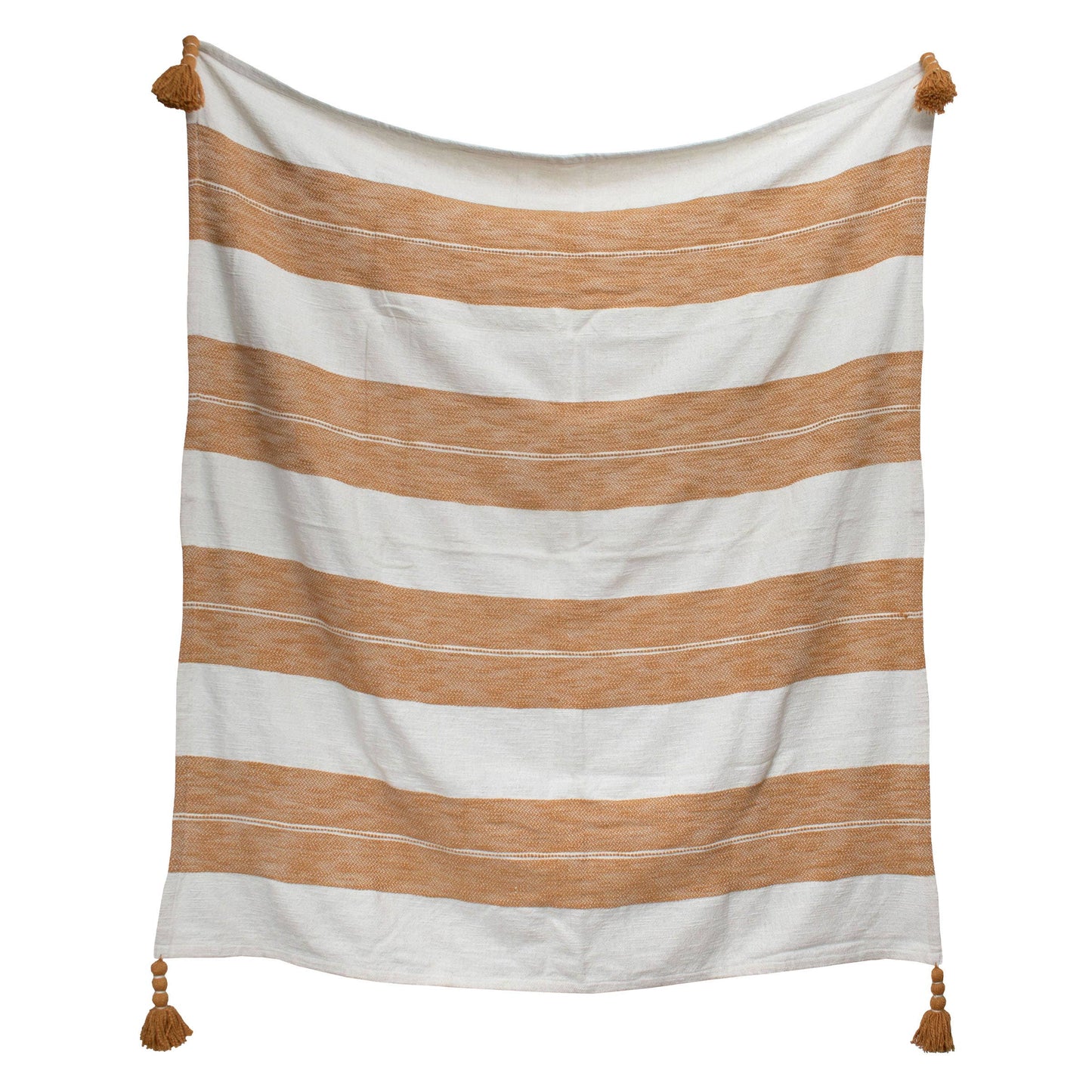 Hand Woven JoEllen Throw Harvest