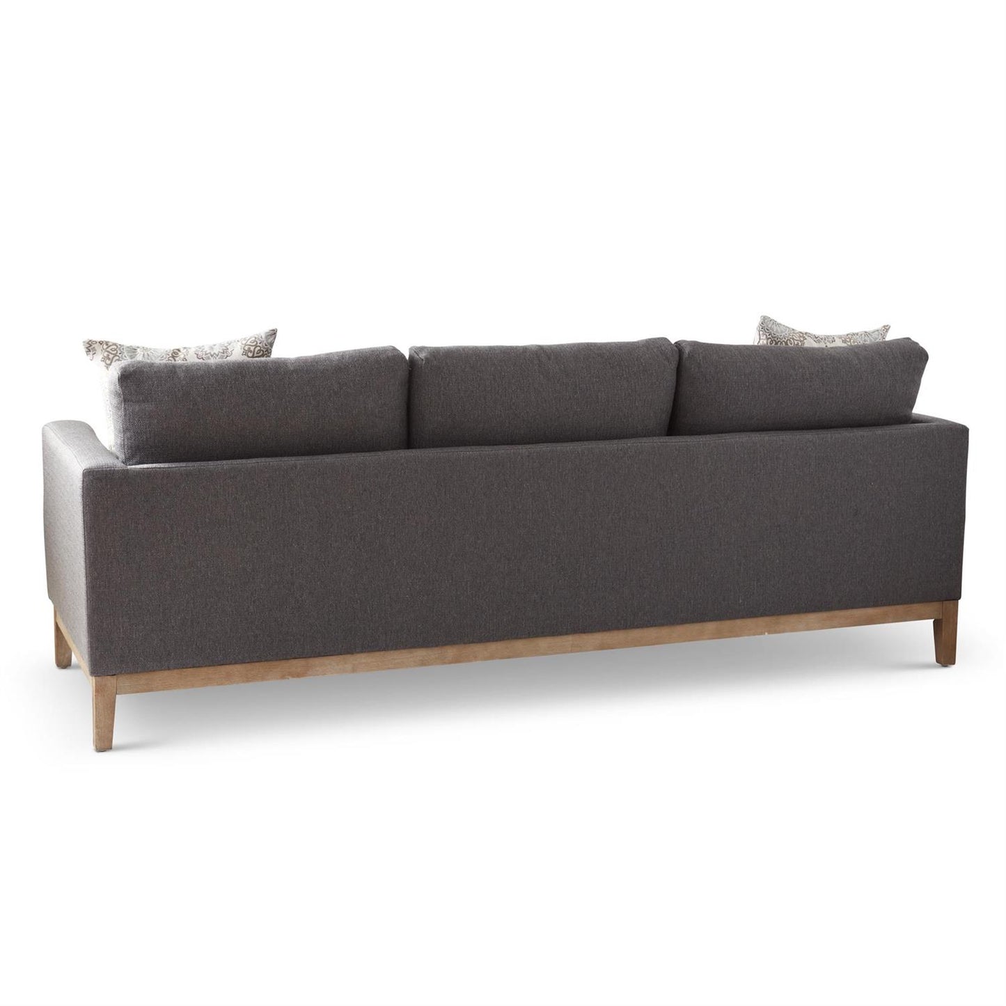 90 Inch Zeus Charcoal Sofa