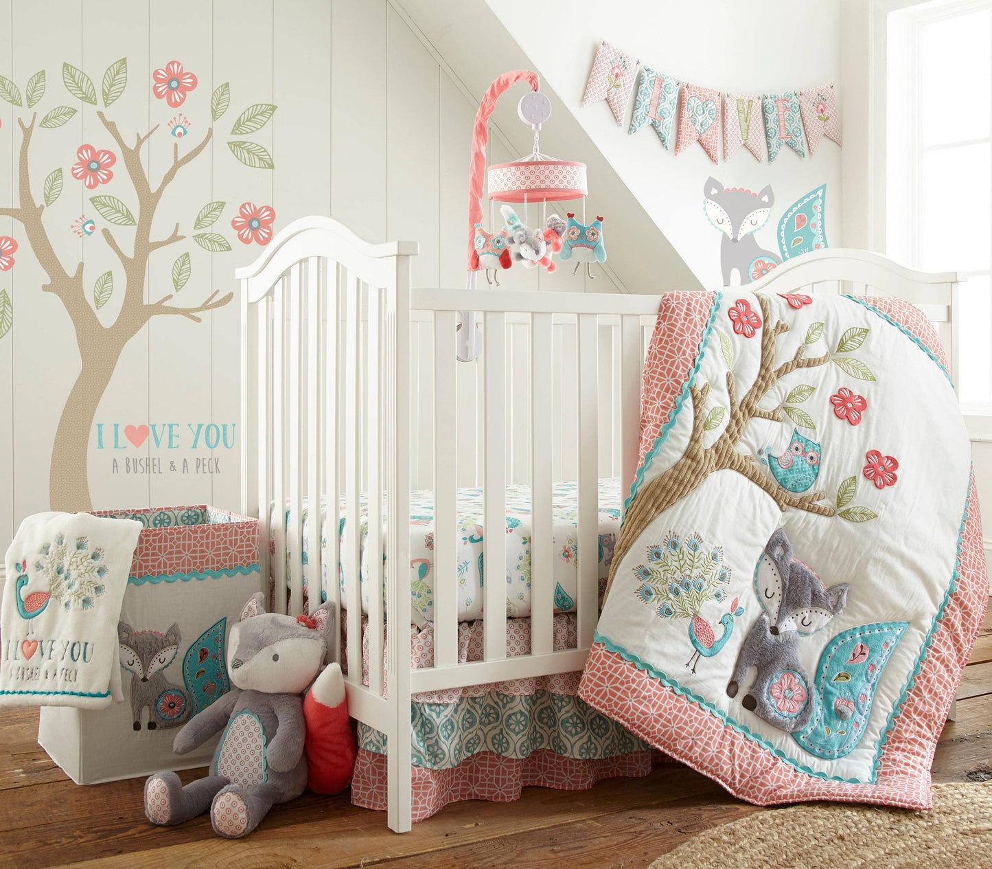 Fiona 5PC Crib Bedding Set