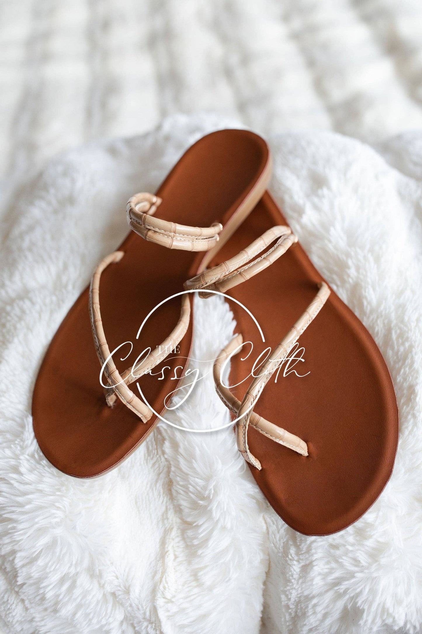 Santorini Sandals - Bamboo RTS