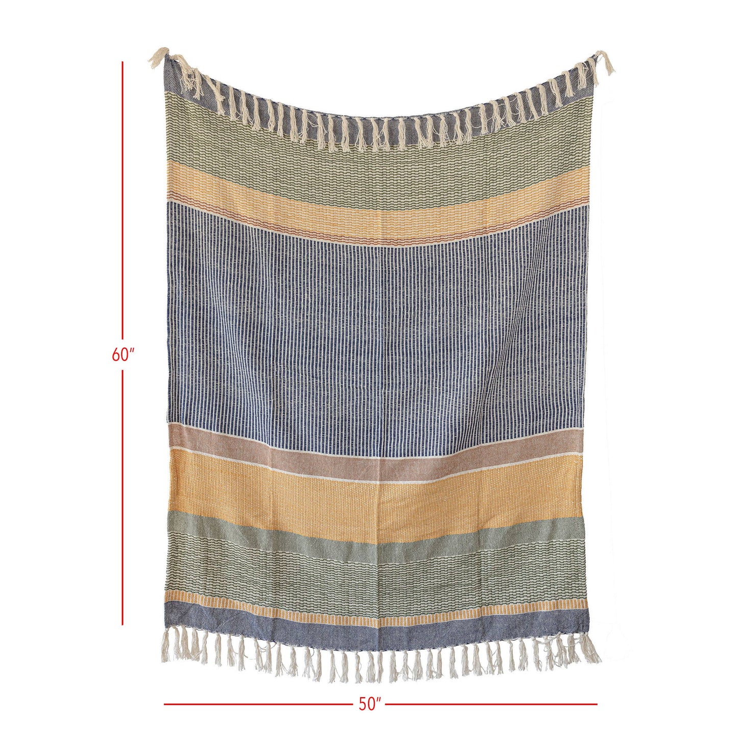 Hand Woven Gloria Throw Multi