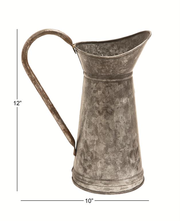 Metal Galvn Watering Jug