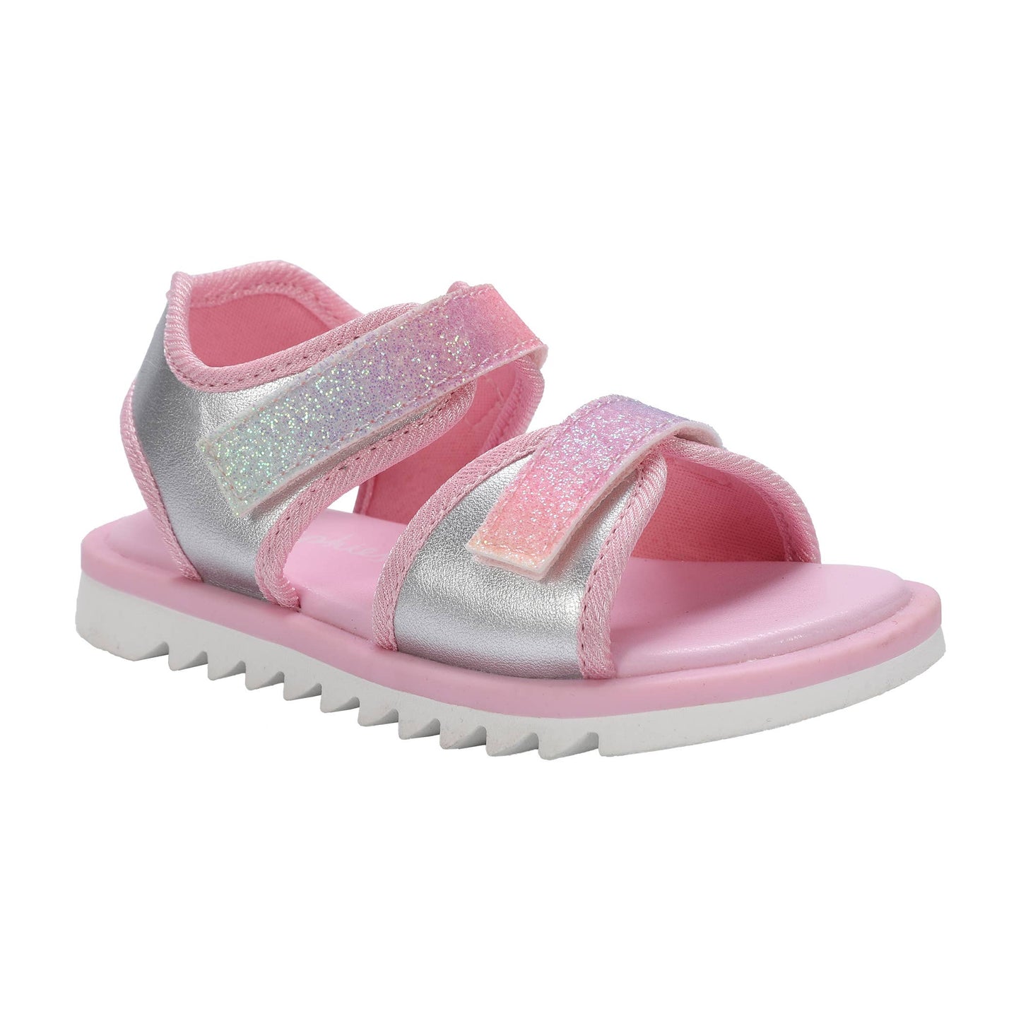 Lydia-Silver Childrens Sandal