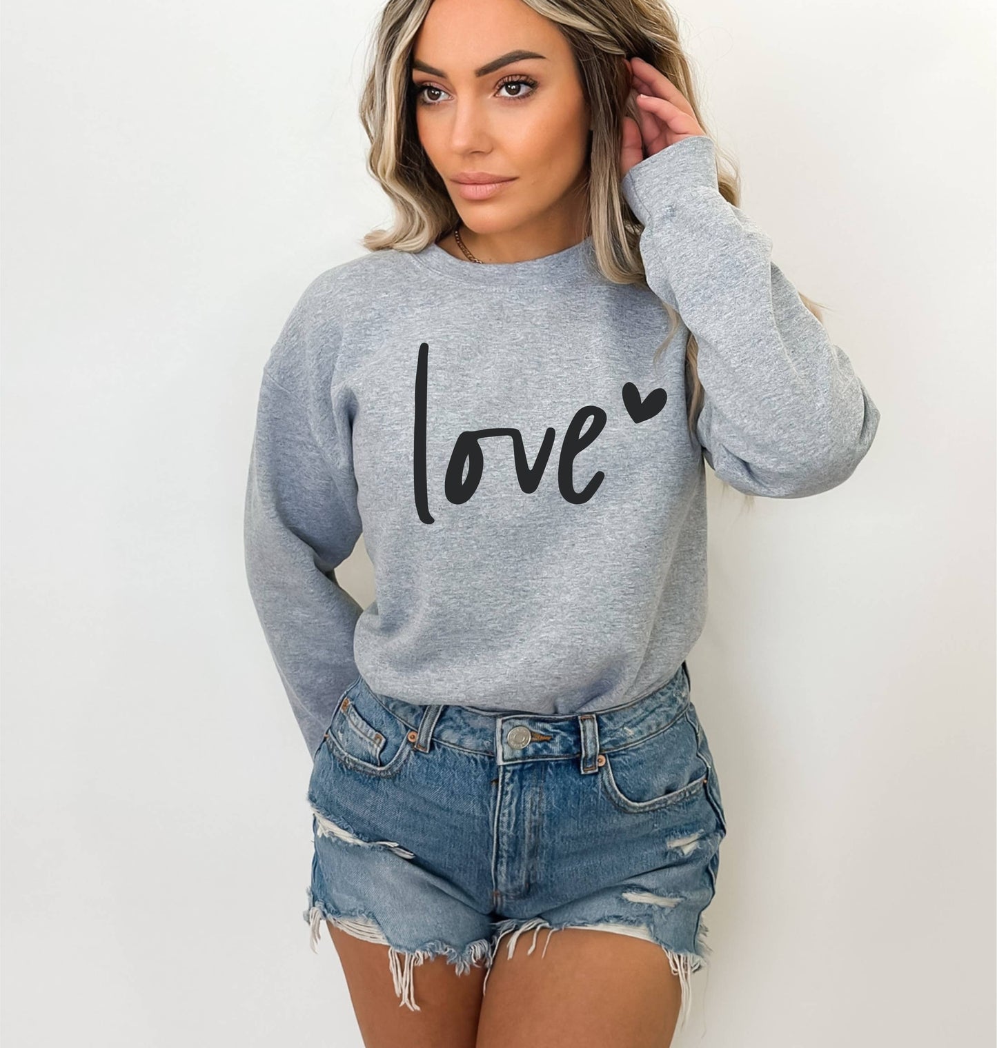 Valentine's Sweatshirt - Valentine's Shirt - Love Sweatshirt