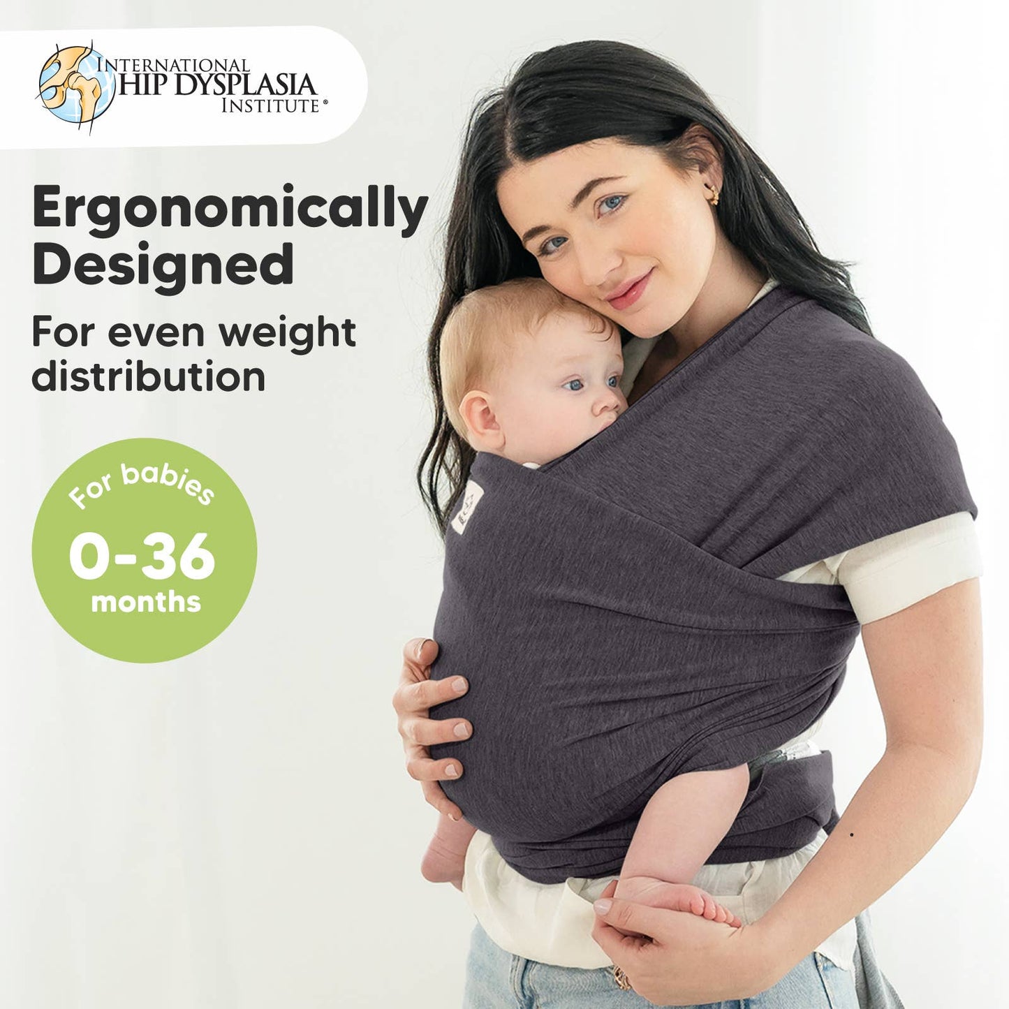 KeaBabies Original Baby Wrap Carrier