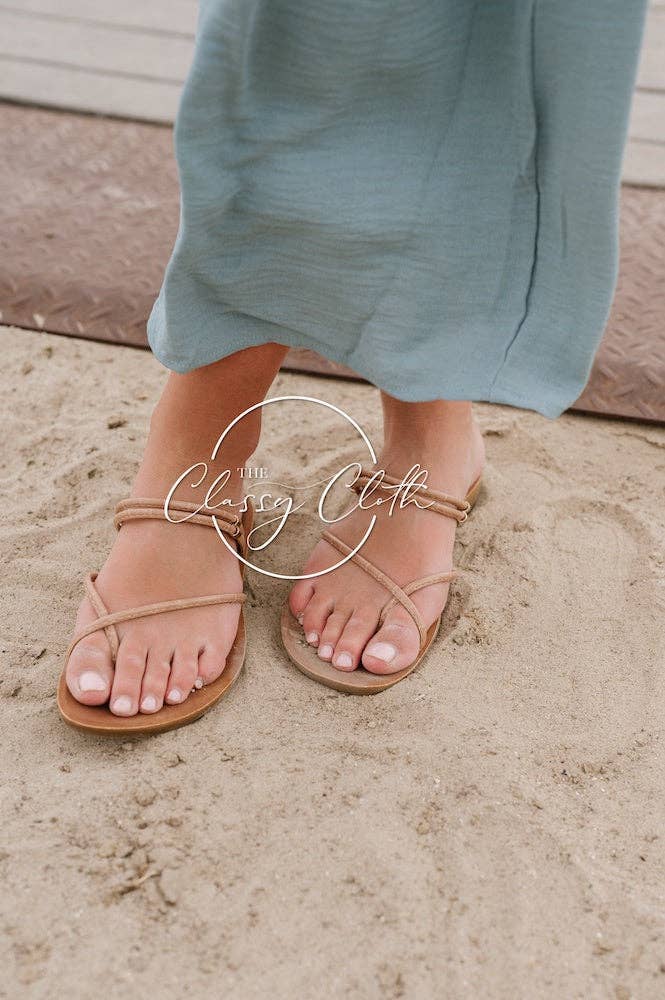 Santorini Sandals - Bamboo RTS