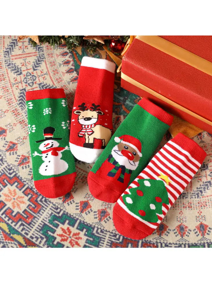 Toddler Christmas Thermal Crew Socks 2-4 YRS