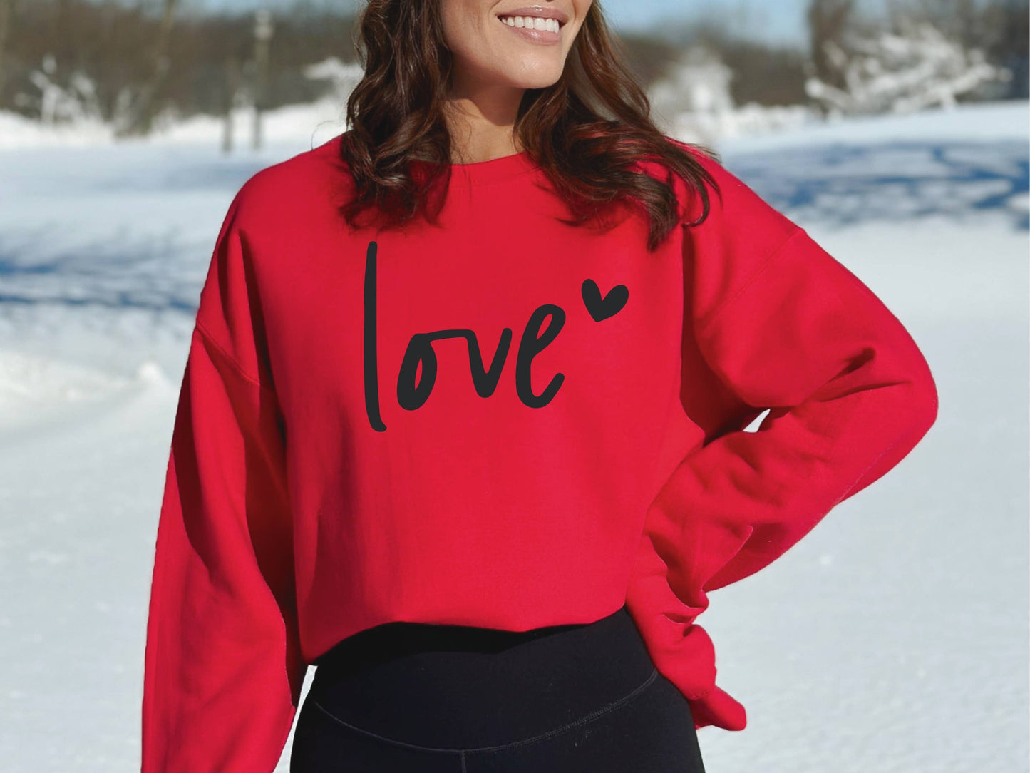 Valentine's Sweatshirt - Valentine's Shirt - Love Sweatshirt