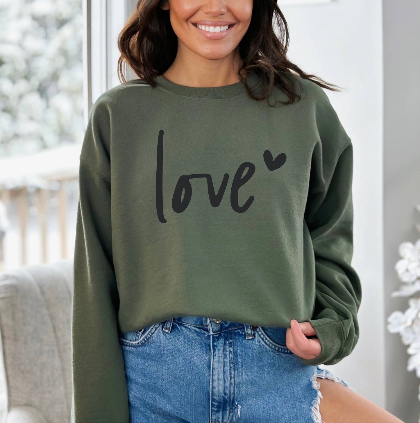 Valentine's Sweatshirt - Valentine's Shirt - Love Sweatshirt