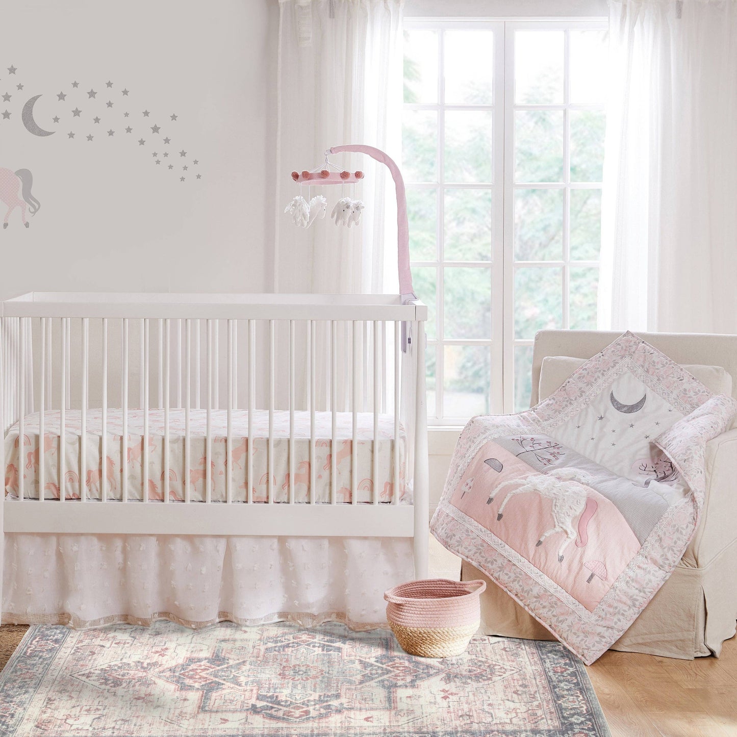 Colette 5PC Crib Bedding Set