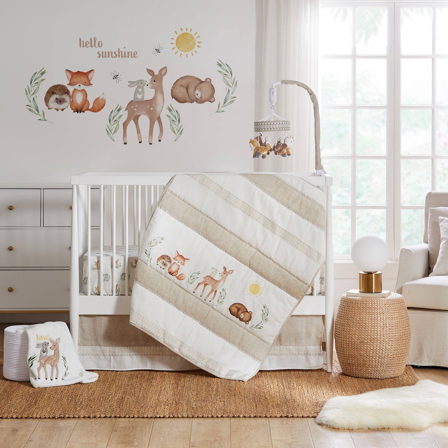 Woodland Pals Nursery Wall Decals