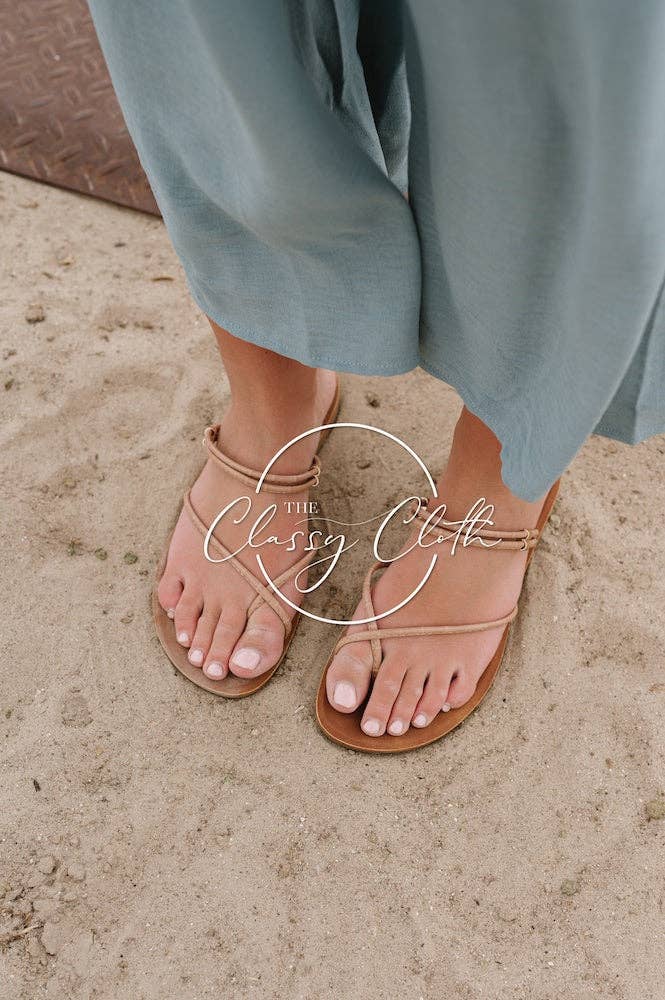 Santorini Sandals - Bamboo RTS