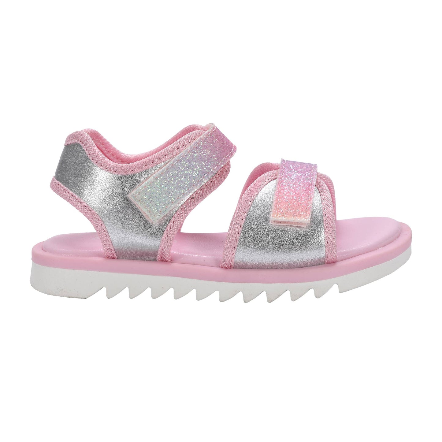 Lydia-Silver Childrens Sandal