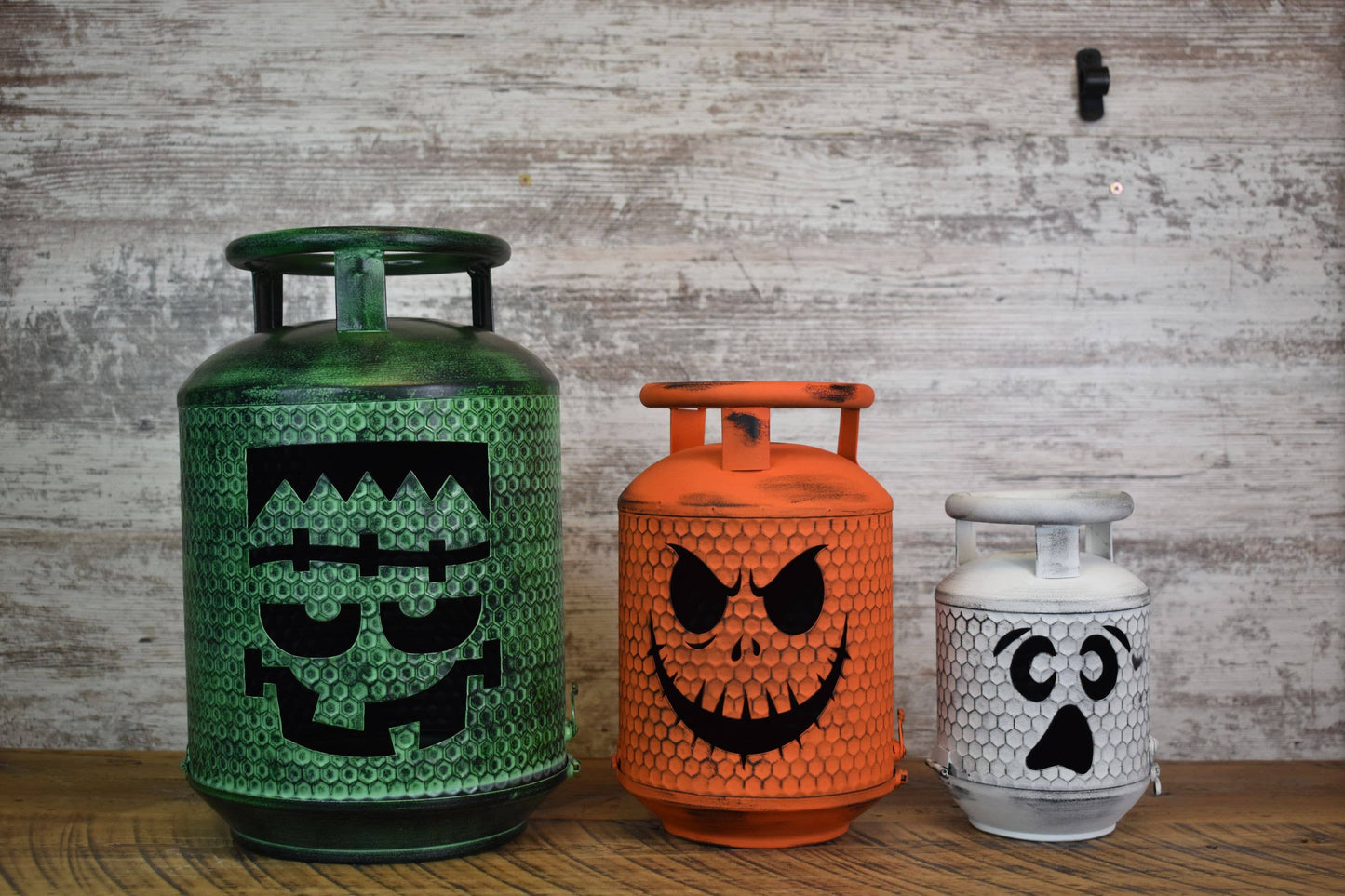 Halloween Trio Cylinders Set of 3 5x8, 6x10 and 8x13in