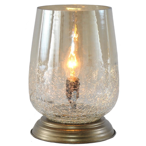 Small Accent Lamp - Hand Blown Glass