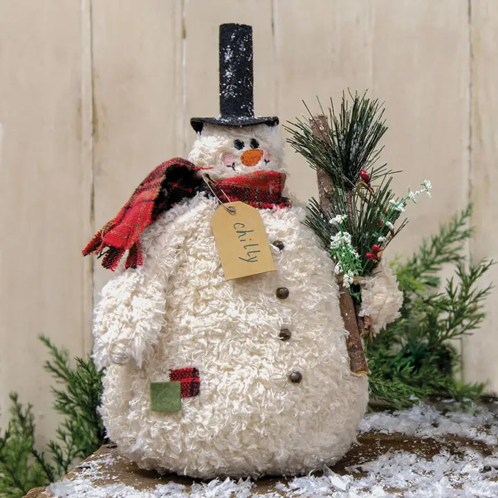 Chilly Snowman Plush Figure