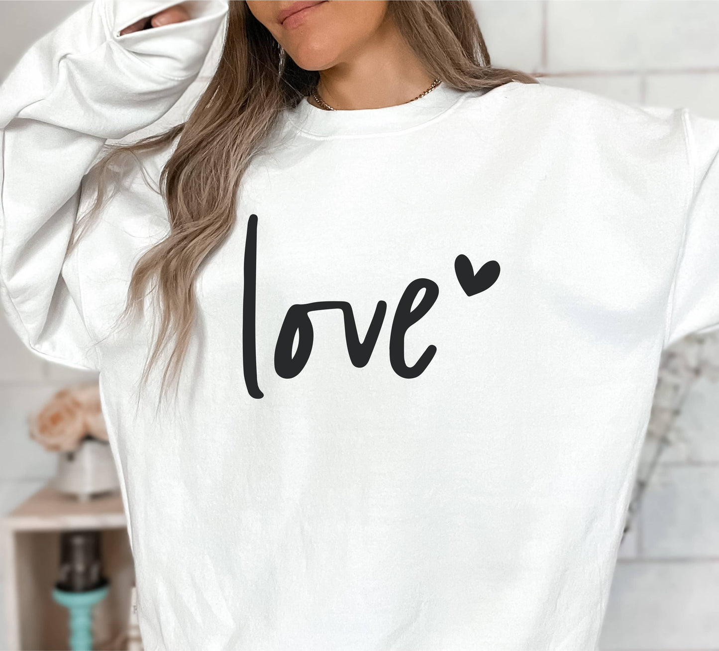 Valentine's Sweatshirt - Valentine's Shirt - Love Sweatshirt