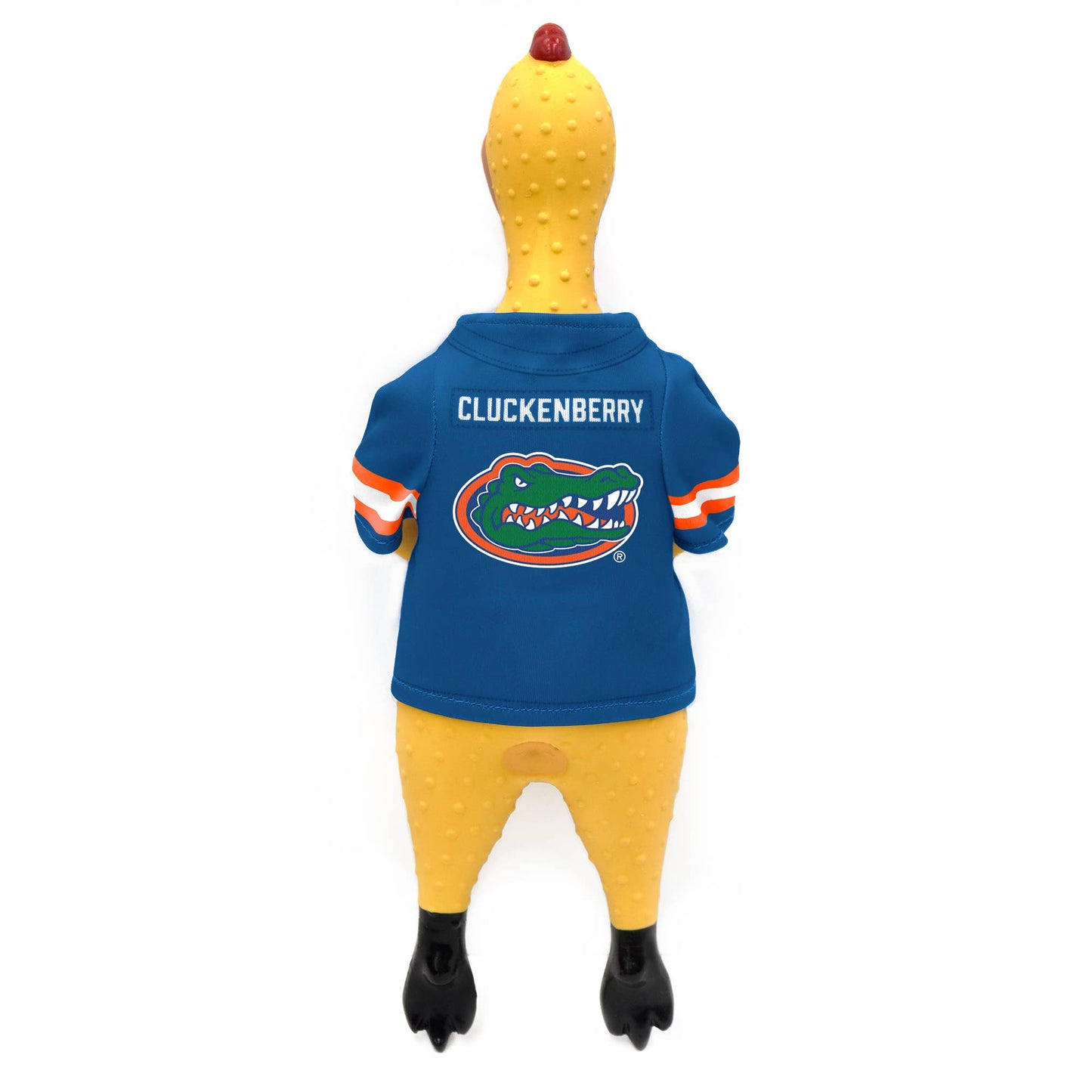 NCAA Florida Gators Rubber Chicken Pet Toy