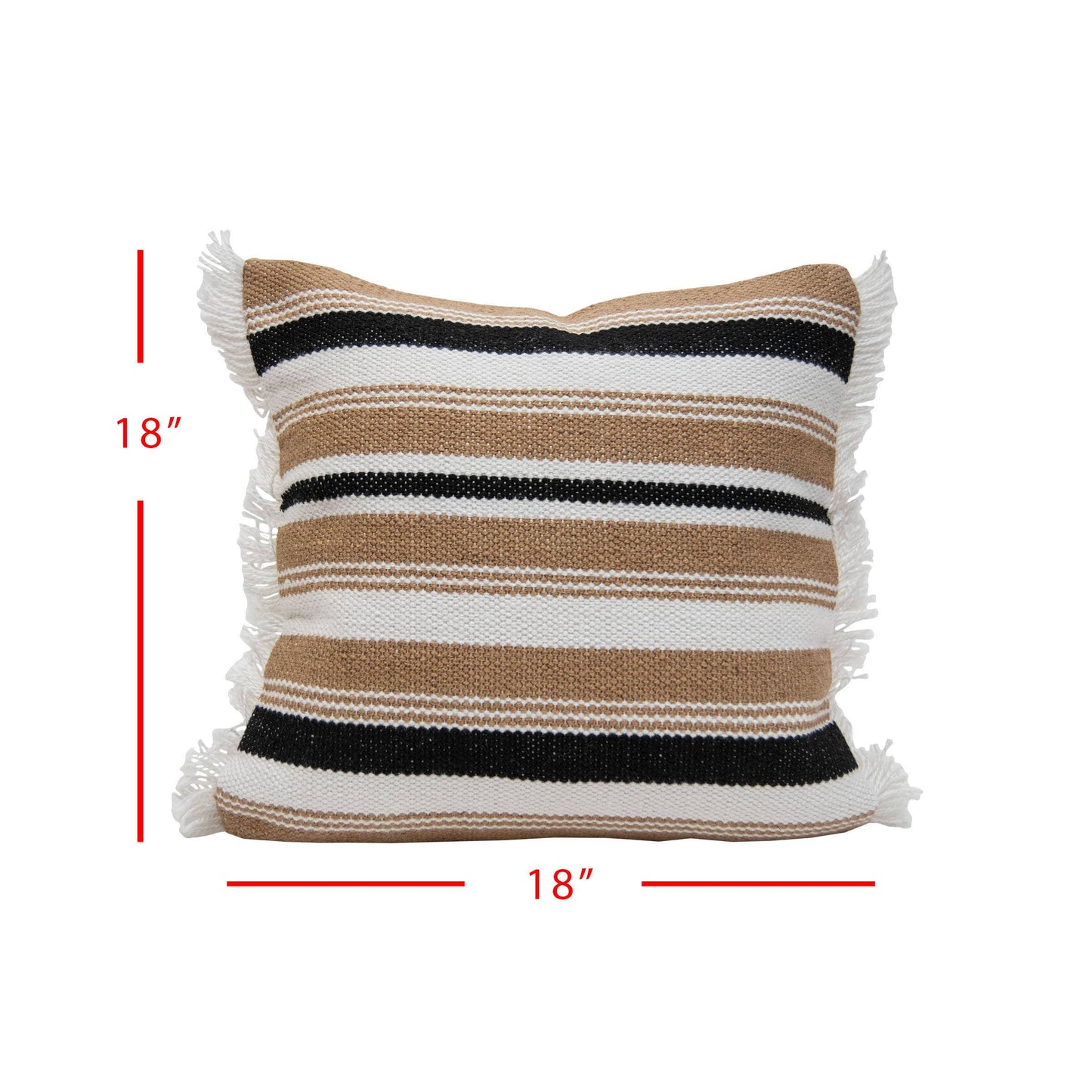 SALE - 18x18 Hand Woven Ike Pillow