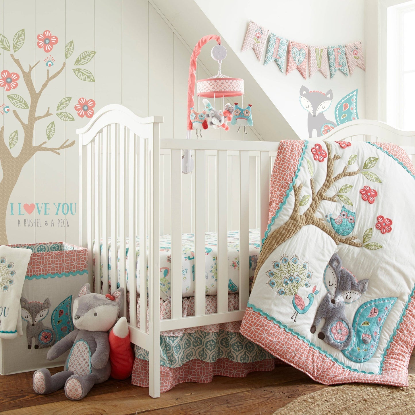 Fiona 5PC Crib Bedding Set