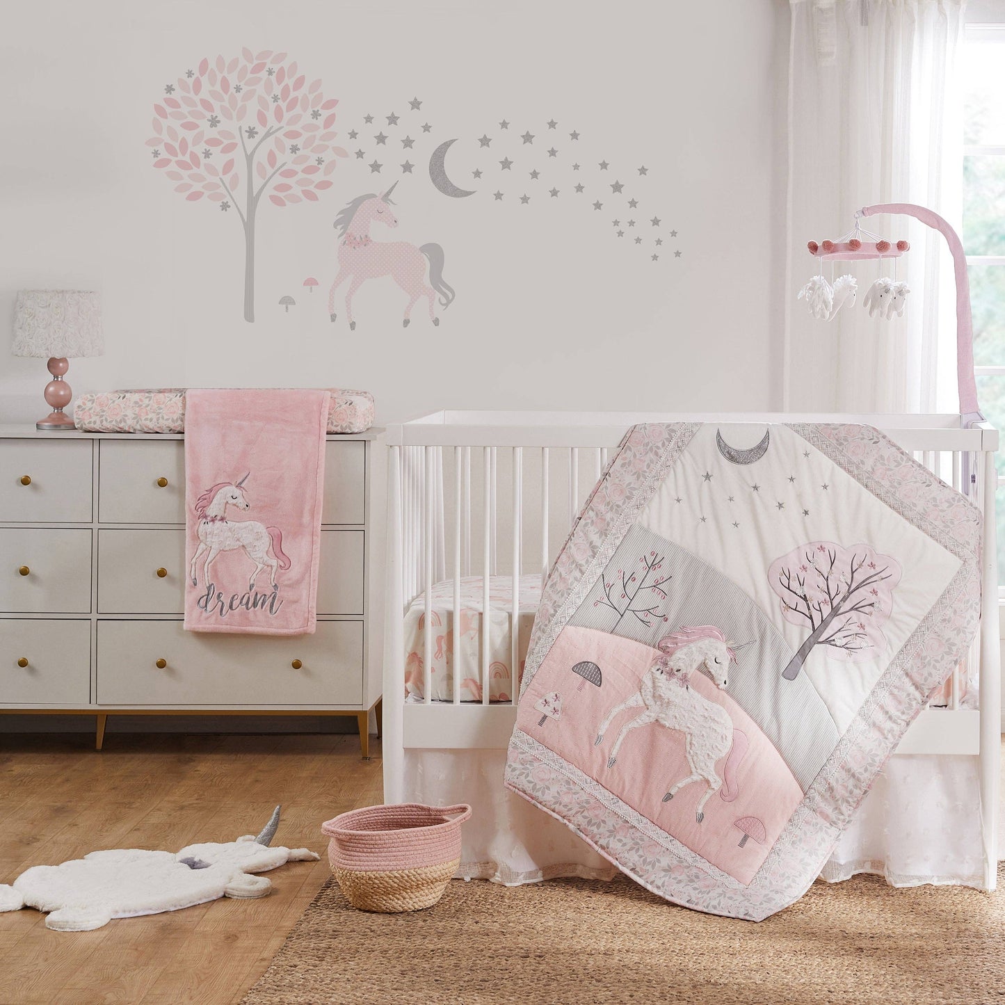 Colette 5PC Crib Bedding Set