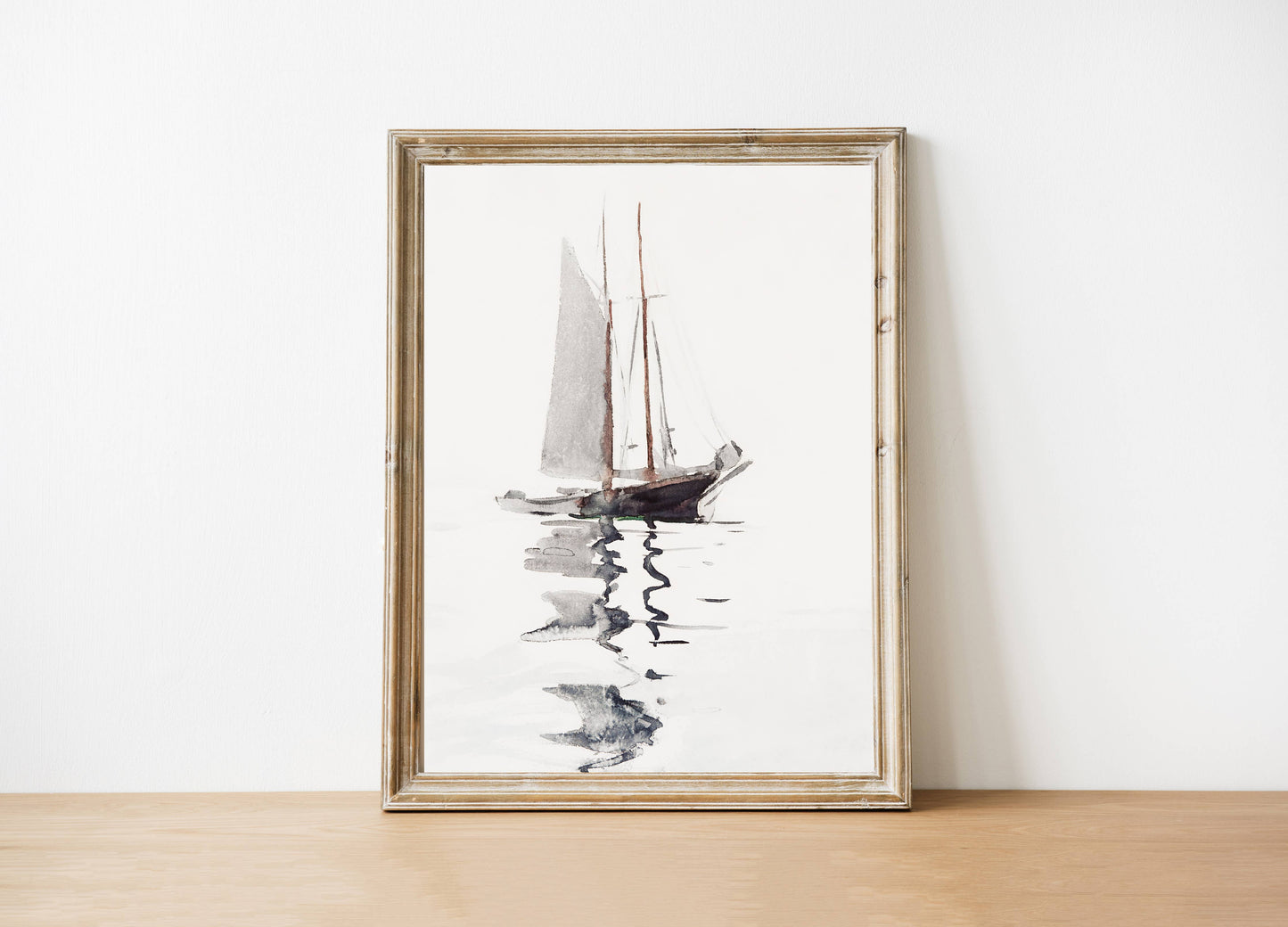 Reflection Vintage Art Print