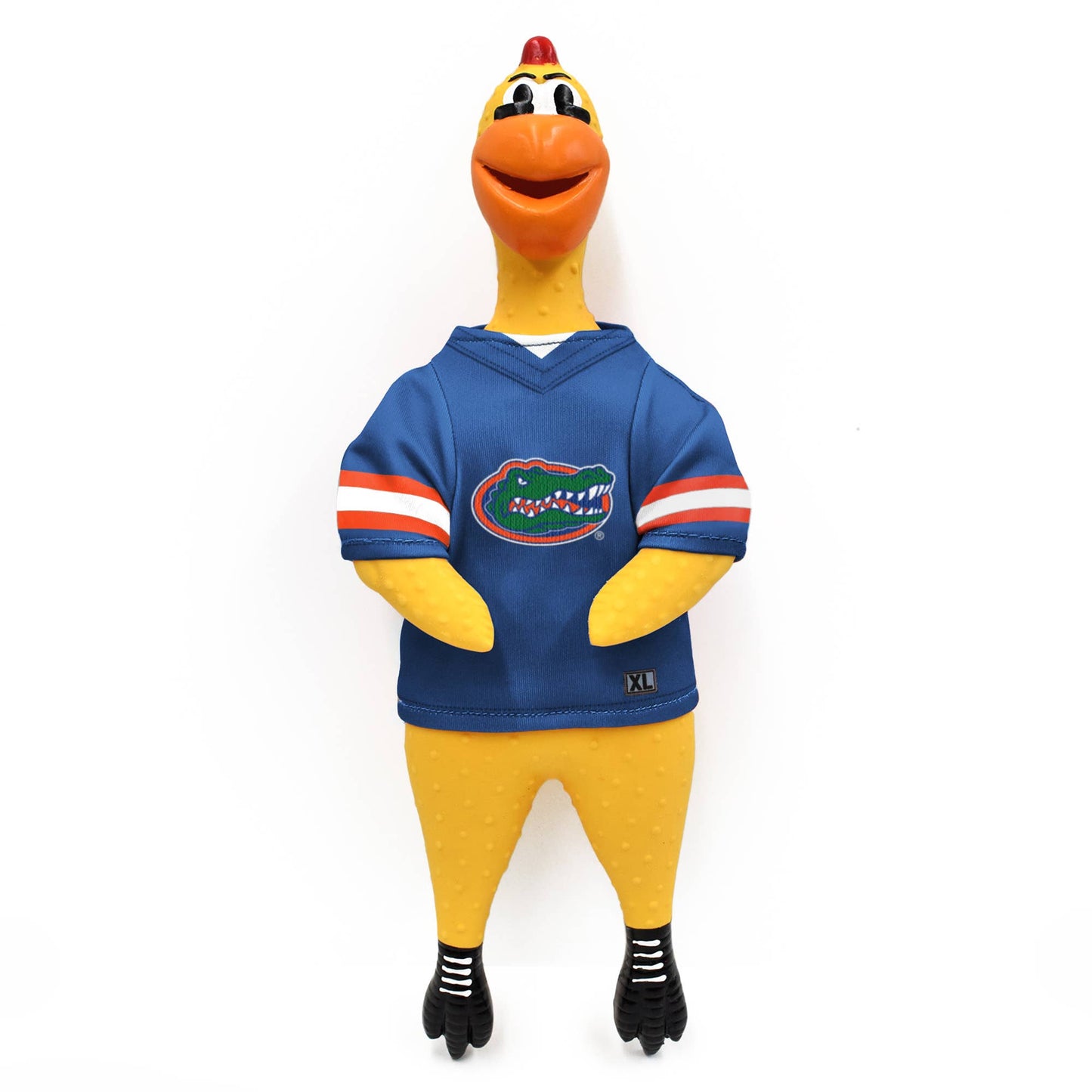 NCAA Florida Gators Rubber Chicken Pet Toy