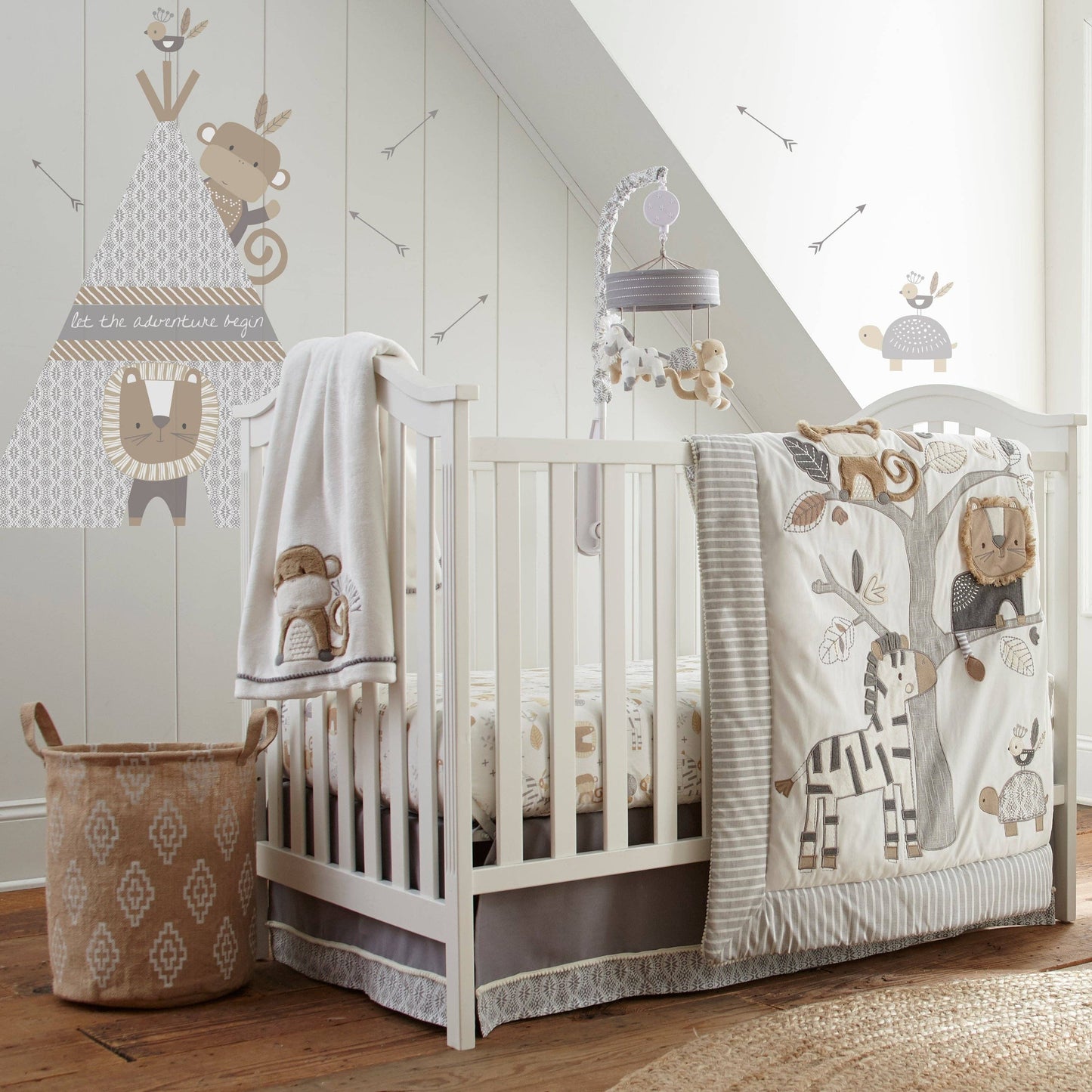 Kenya 5PC Crib Bedding Set