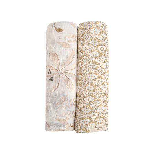 Kendi 2-Pc. Swaddle Wraps