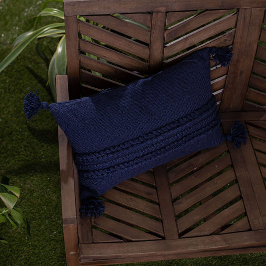 14x22 Kelly Outdoor Pillow Navy